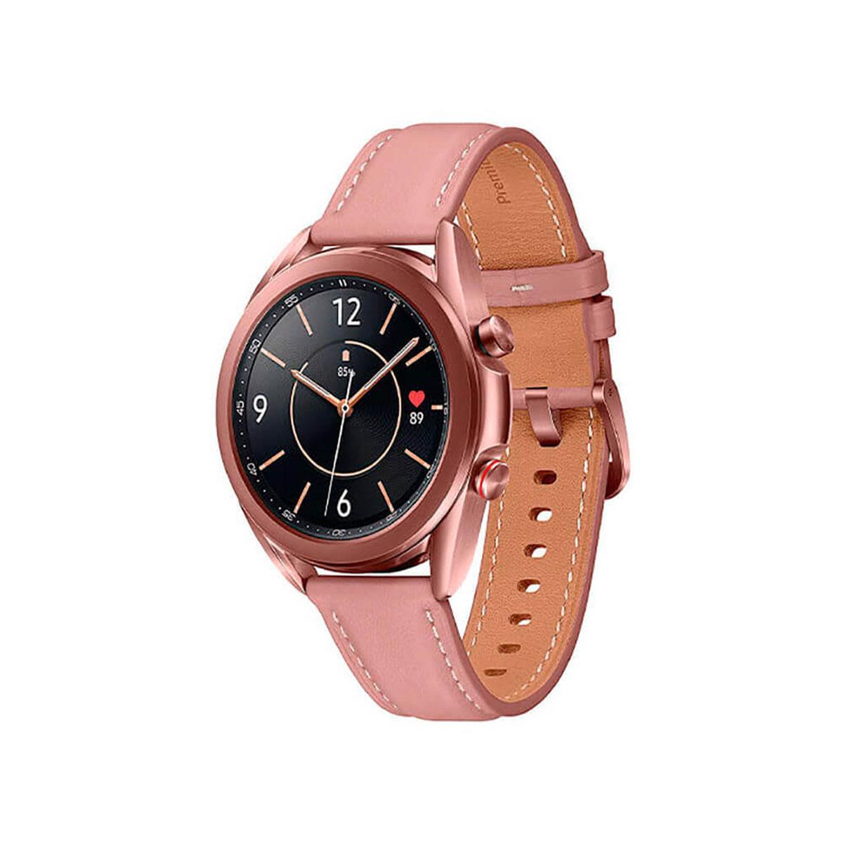 Samsung Galaxy Watch3 - Smartwatch dames - Stainless Steel - 4G - 41mm - Brons