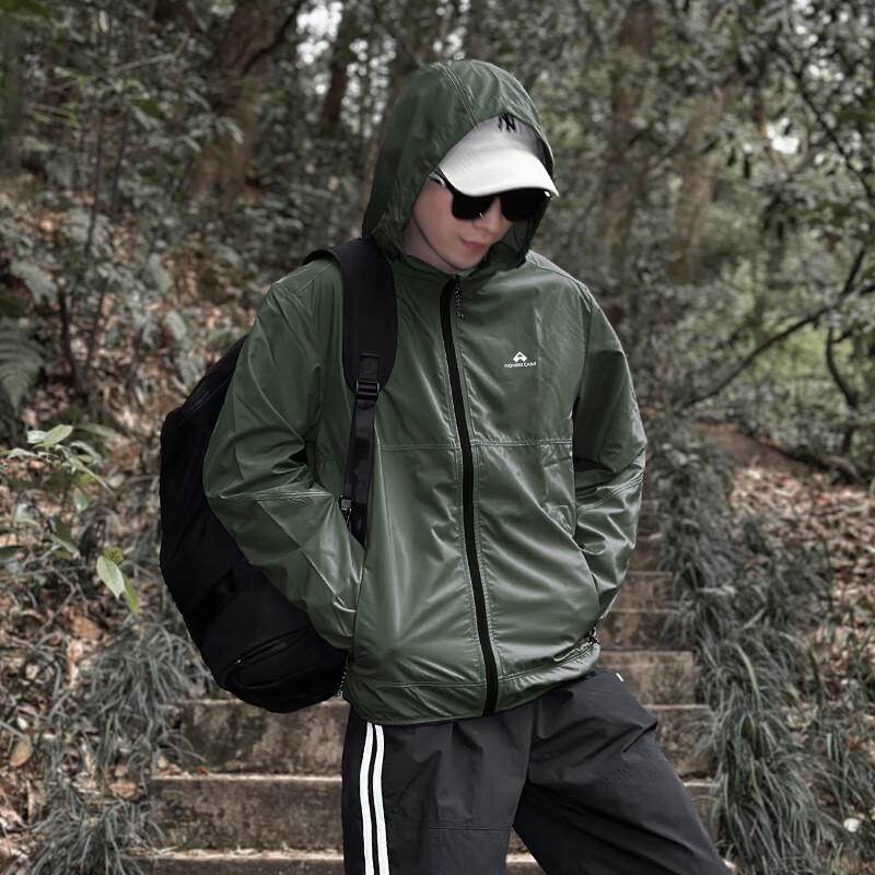 Tuluozhe Men s Summer Outdoor UPF50+ Sun Protection Hoodie M