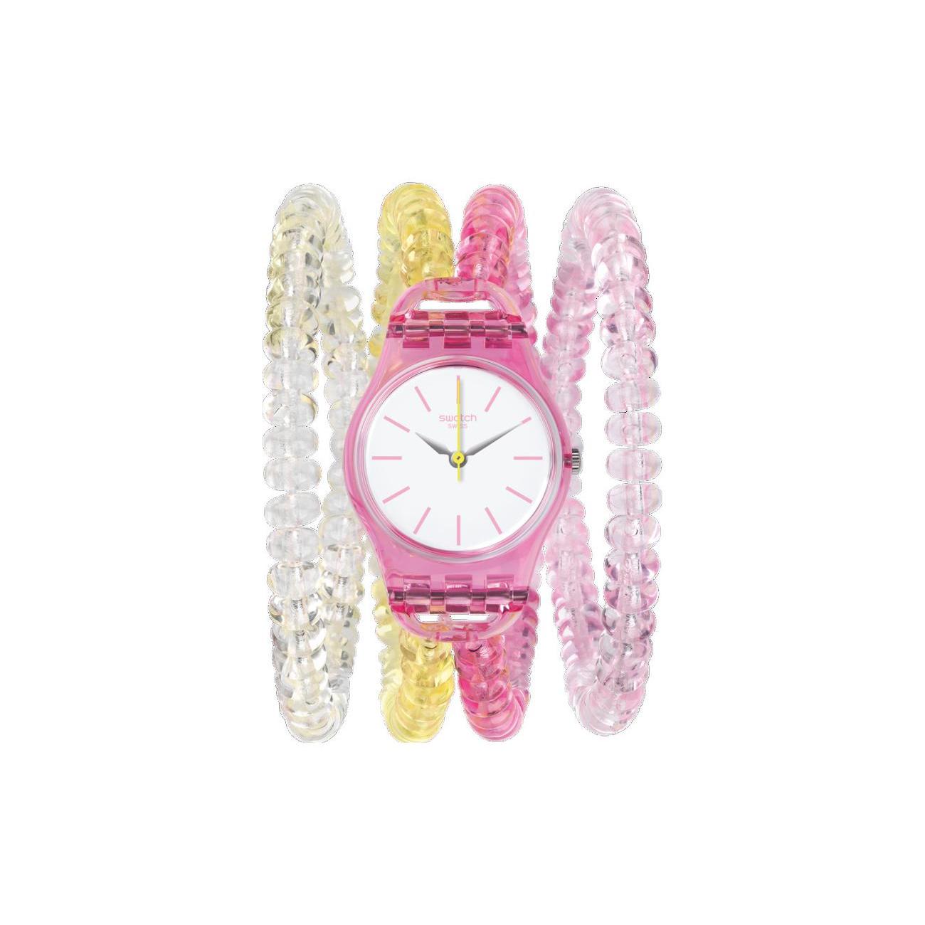 SWATCH Women s 25mm White Watch LP145 LP145 White Dial