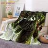 World of Warcraft Blankets Classic Game Blankets Art Printed Blankets Flannel Throw Blankets for Bed Sofa Party Kids Aldult Gift