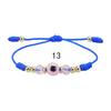 Evil Eye Crystal Beaded Adjustable Bracelet for Boys & Girls