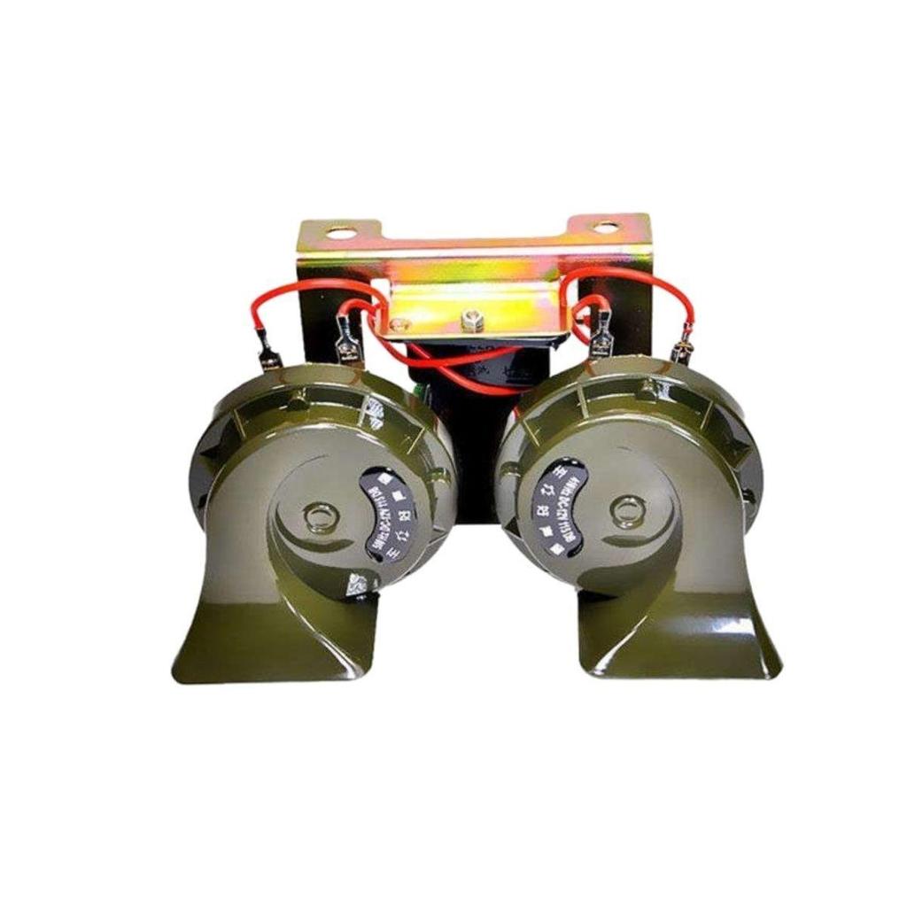 Universal Waterproof Super Loud Snail Horn for Cars, Motorcycles, and Trucks (12V/24V)