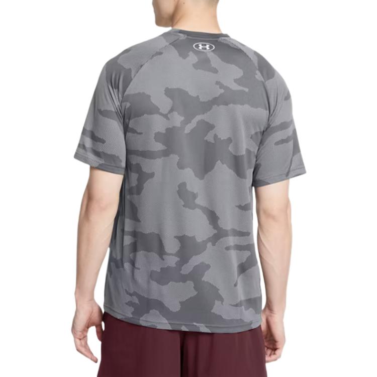Under Armour VelocityTech T Shirt Men's Gray 1371203-013