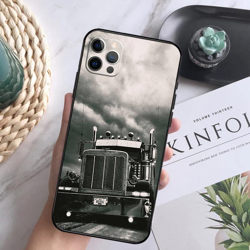 Trucks Car Phone Case For iPhone 15 14 13 12 11 16 Pro Max Plus Mini 7 8 X XS Max XR Back Cover Shell