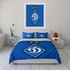 Blue Bedding Set with "D Kyiv" Logo Bedding Duvet Cover Set Duvet Cover Pillowcases  (1 * Duvet Cover 2 * Pillowcases, Without Duvet Insert)