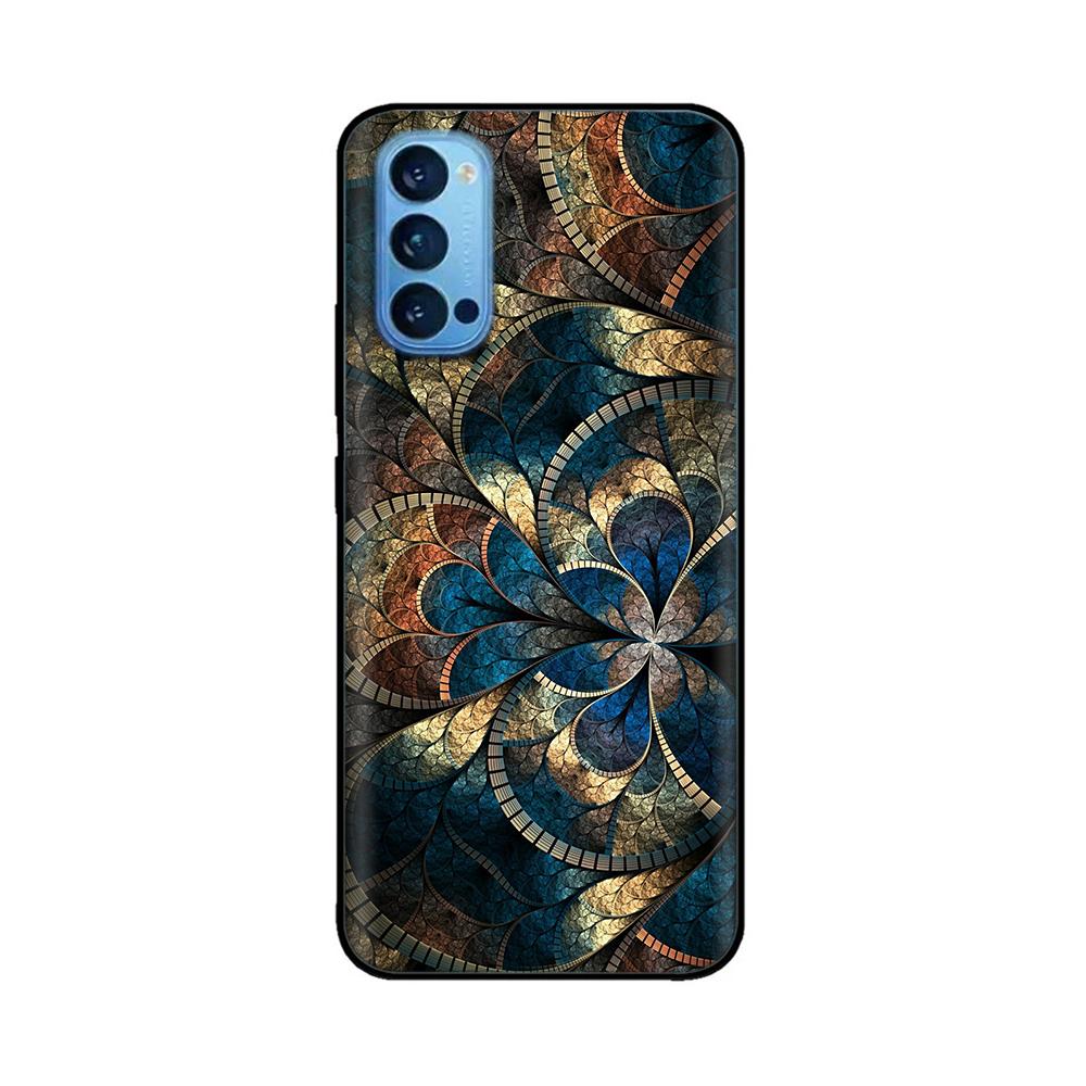 For Oppo Reno4 Pro 5G Case Soft TPU Black Silicone Phone Back Cover for OPPO Reno 4 Reno4 Pro 5G 4G Case Funda Coque Bumper Capa