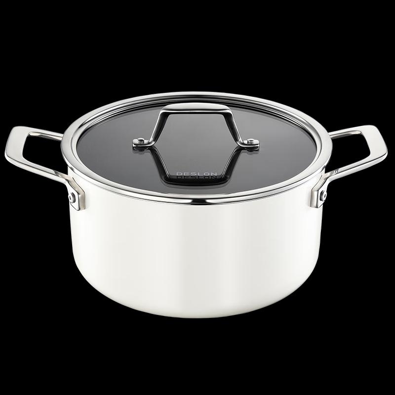 Deslang Yunjing Series Enamel Soup Pot