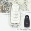Smart Key Remote Car Key Case Cover 5 Buttons Tpu Fob For Ford Explorer Edge Escape Flex Taurus 2011 2012 2013 2014