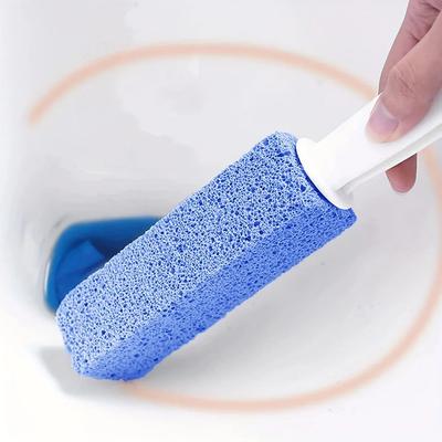 Float Stone Toilet Cleaning Brush, Toilet Seat Stains, Yellow Scale Brush, Bathroom Crevice Plastic Brush, Cleaning Rod
