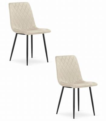 TURIN Chair - Beige Velvet X 2