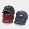 Cotton Bees Embroidered Baseball Cap With Sun Protection For Outdoor Activities