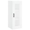 Highboard White 34.5 x 34 x 180 cm Particle Board