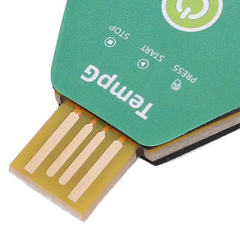 USB-Temperatur-Datenlogger-Rekorder IP67 Wasserdicht Einweg PDF-Temperatur-Datenlogger für den Kühlketten-Transport