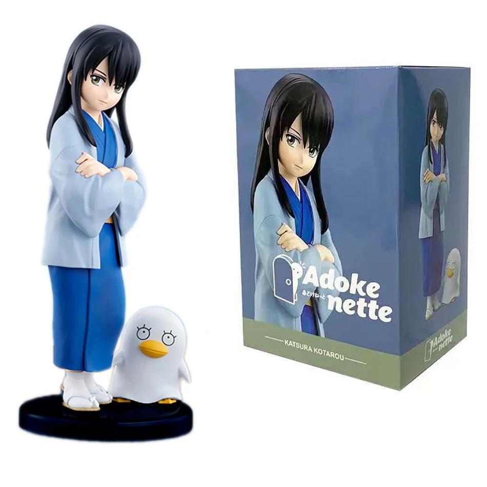 13CM Gintama Anime Akční figurka - Sakata Gintoki & Katsura Kotarou Sběratelská dekorace na stůl Hračka pro fanoušky