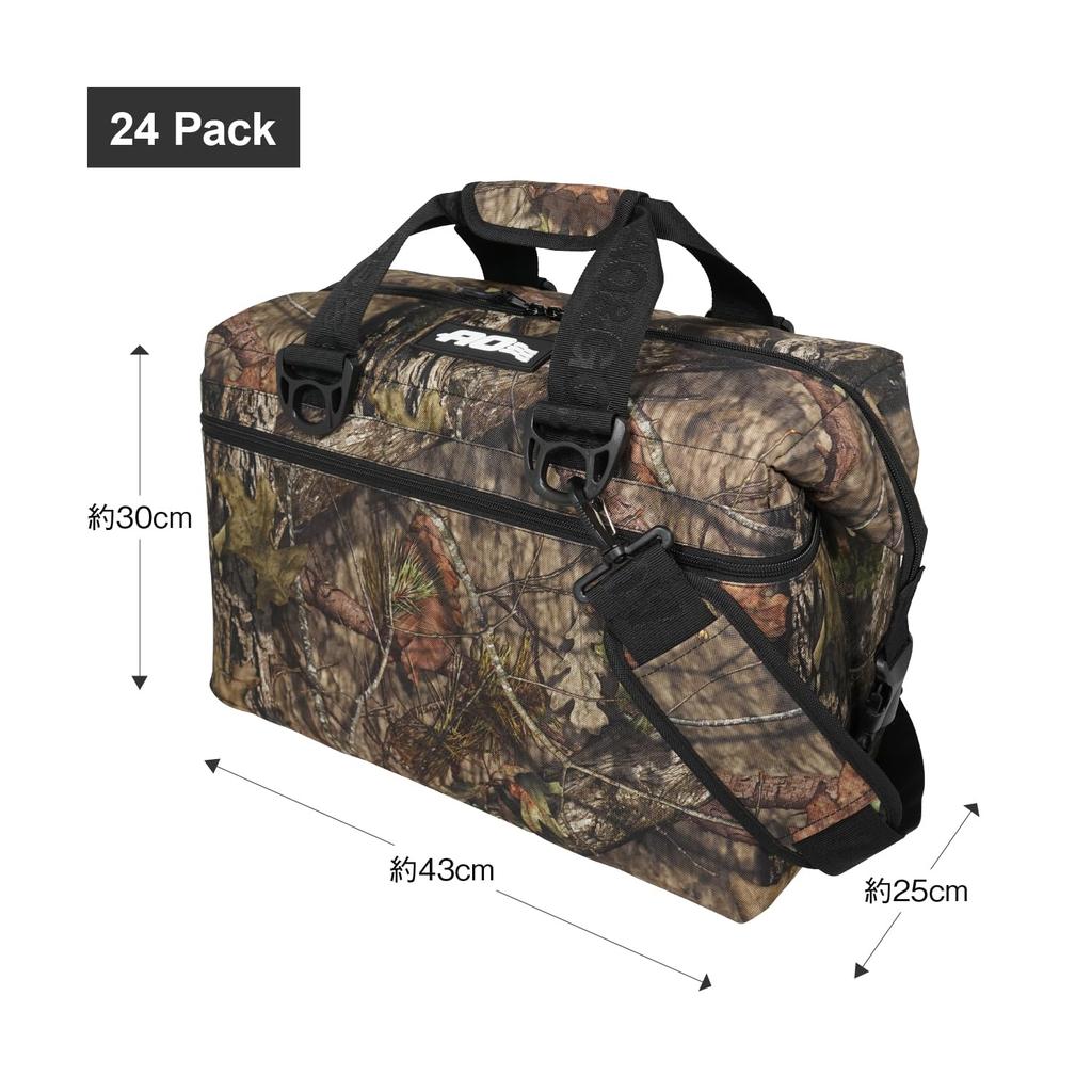 [Fuori stampa] AO Coolers Canvas Soft Cooler Confezione da 24 Mossy Oak Camo AOMO24 (Prodotto originale giapponese)