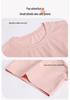 Women's Summer Cotton Pajama Set: Short Sleeve Top & Three-Quarter Pants, Thin & Plus Size