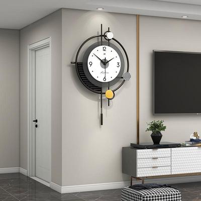 Orologio da Parete Silenzioso da Soggiorno Moderno - Elegante Segnatempo Decorativo