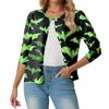 Women's Fashionable, Casual, Comfortable Halloween Print Cardigan Jacket