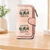Bigfoot Dad Long Zipper Wallet, Large Capacity Card Holder, Unisex Clutch Bag, Fashionable Zipper Coin Purse, Suitable for Daily Use, A Great Gift