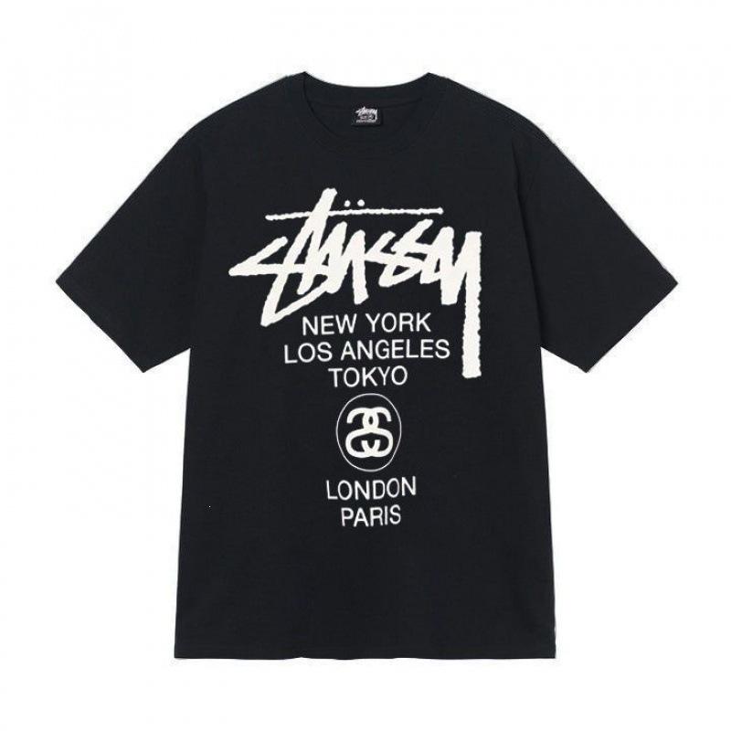 Trendy Brand Men's and Women's Short-sleeved Summer Loose Street High-quality T-shirts