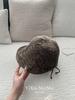 Spring And Summer Korean Hollow Knitted Heap Hat Women'S Fashion Show Face Small Sunshade Bucket Hat Travel Versatile