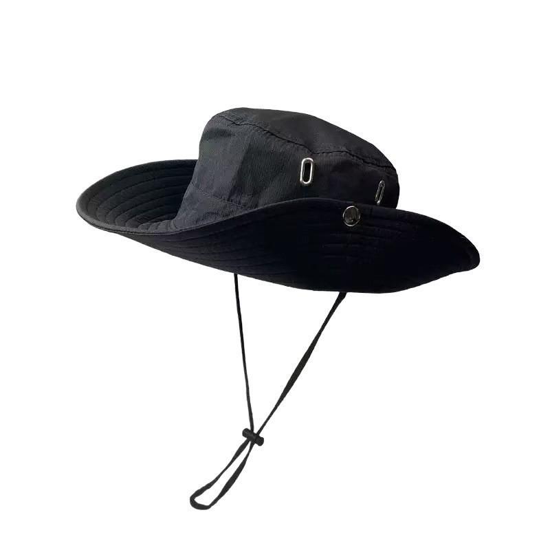 Sunscreen hat men's summer sun hat outdoor climbing sun new breathable bucket hat fishing hat women