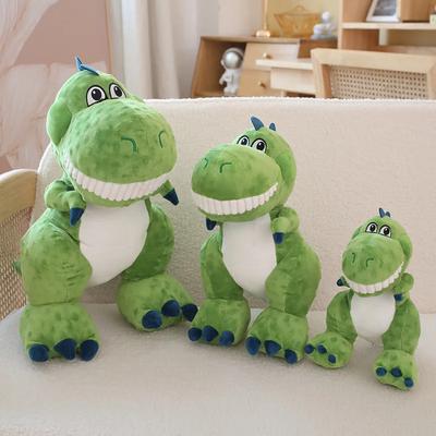 Brinquedo de Pelúcia 25cm Travesseiro Dinossaurinho Fofo Boneca Animal de Pelúcia para a Família da Floresta Presente de Aniversário