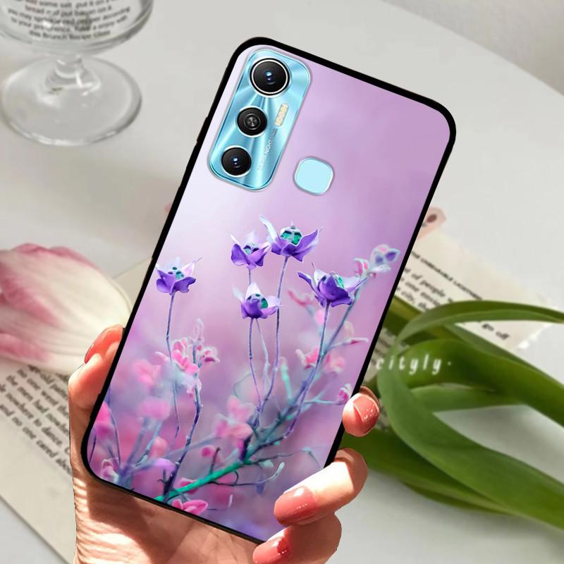 

For Infinix hot 11 Case Cool Fashion Wolf Cover Soft Silicone Phone Case For Infinix Hot 11 Hot11 X662 X662B X689F Coque Bumper For Infinix hot 11