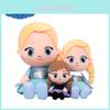 Disney Frozen Anna Elsa Plush Toy Soft Stuffed Doll For Room Decoration Skin-friendly And Collectible