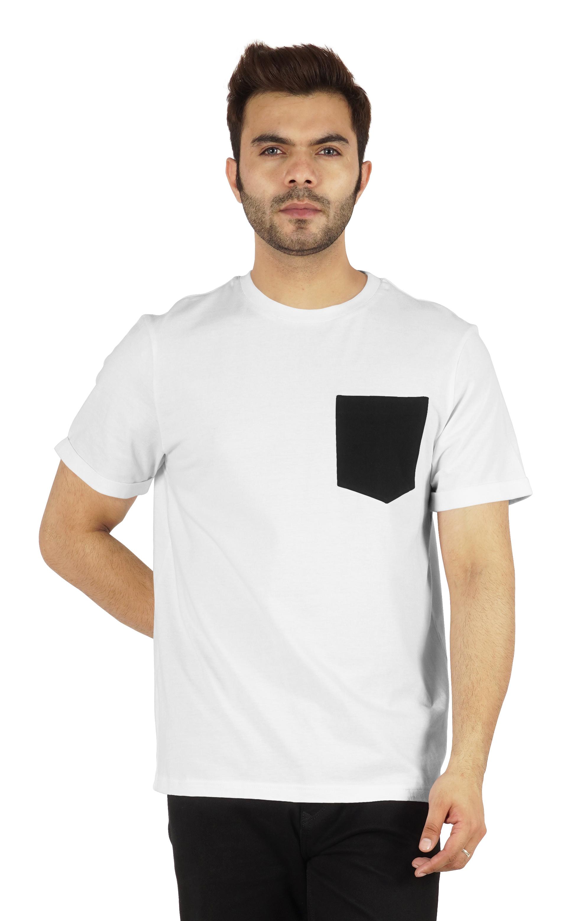 

Inkmeso Однотонна Зручна Бавовняна Футболка Для Чоловіків Класичного Крою з Коротким Рукавом Легка Сорочка З Патчем XXL білий