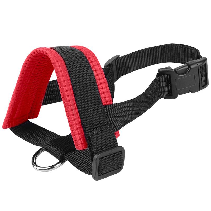 

Adjustable Dog Muzzle Prevent Biting and Barking Safety Breathable Pet Muzzle Anti-Bite & Bark Control With Secure Fit Design S червоний