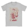 Men's M.Bison Streets Fighters T Shirts Game Pure Cotton Clothing Funny Short Sleeve Round Neck Tees Plus Size T-Shirt
