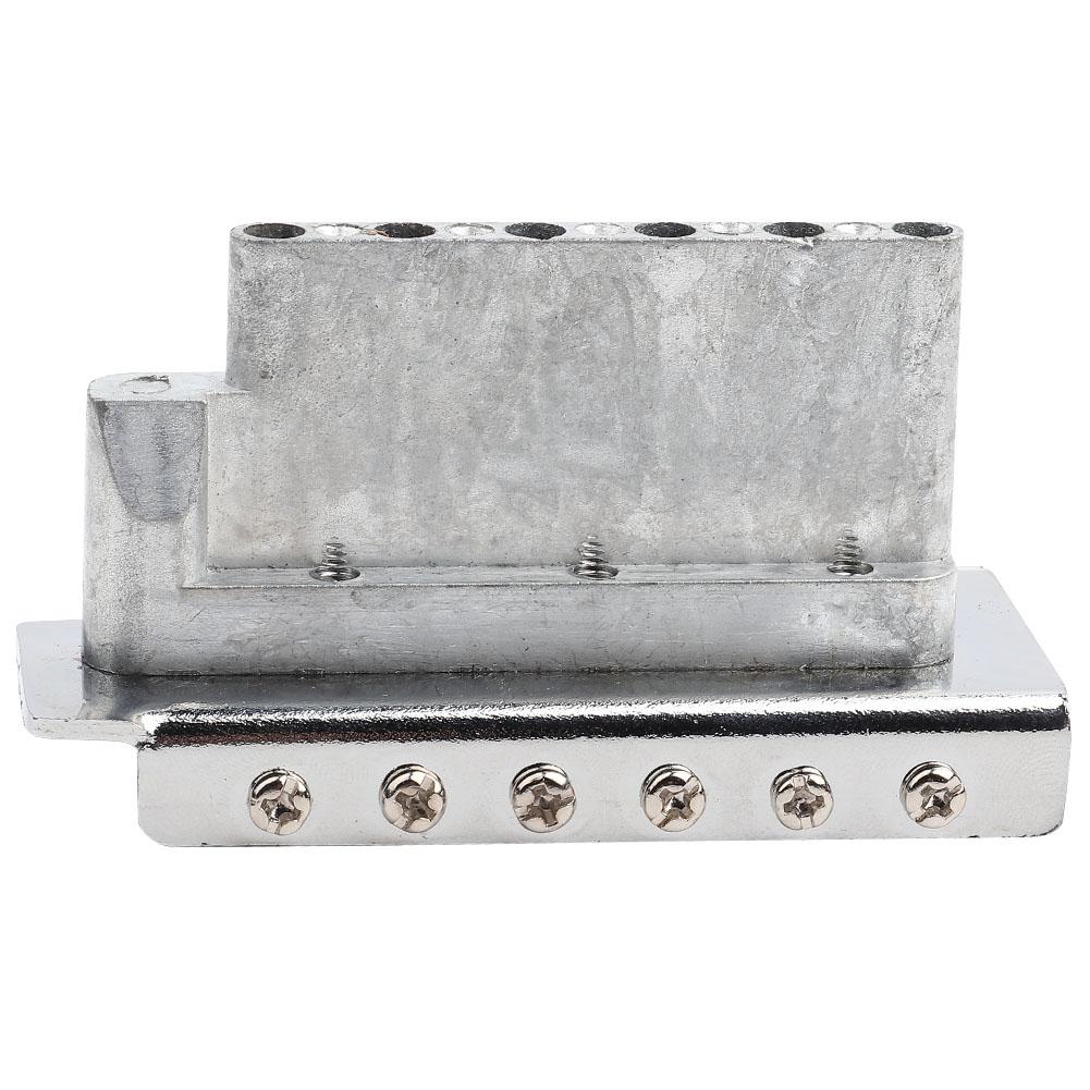 Zinc Alloy 6 Strings Electric Guitar Tremolo Bridge with Bar Repair Parts for Guitars