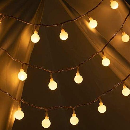 AWQ 200 LED Christmas Fairy String Lights for Xmas Decoration Warm White