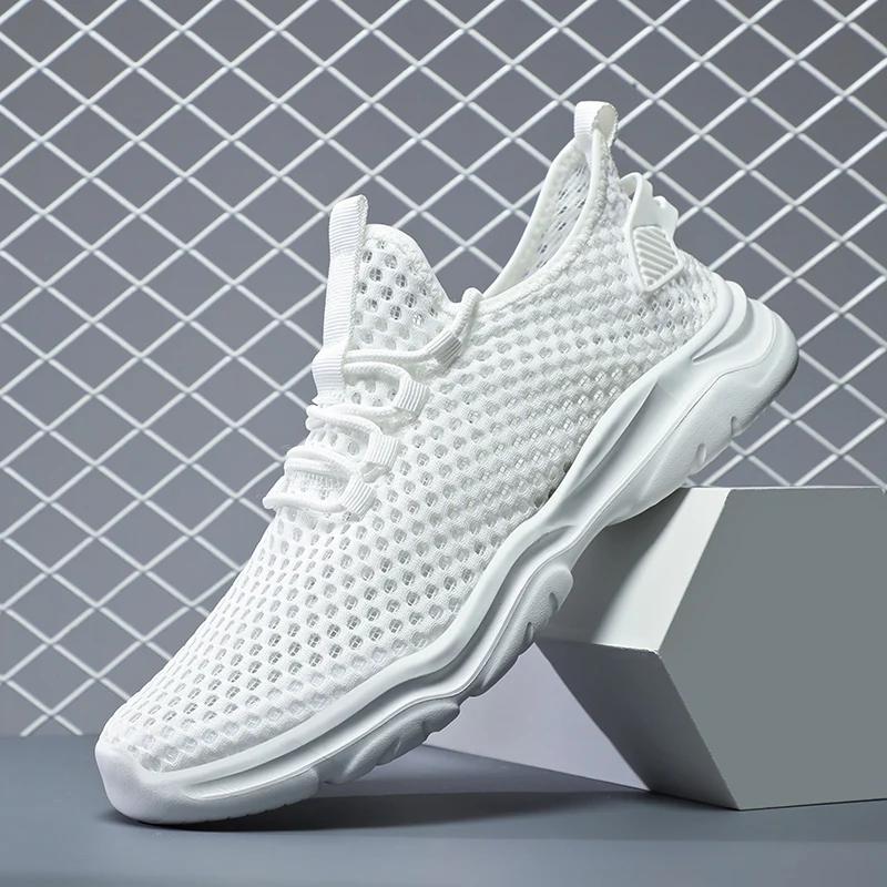 

Men s Shoes Sneaker Boys Spring and Summer Tenis Breathable Casual Shoes Men s Light Running Shoes Men s 48 білий