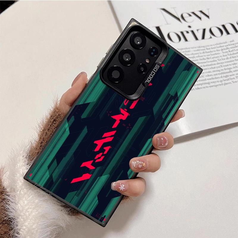 Cyberpunk Aesthetics Shockproof Phone Case for Samsung Galaxy S26 Edge S25 Ultra S24 FE S23 Plus S21 Cover Anti Fall Fundas
