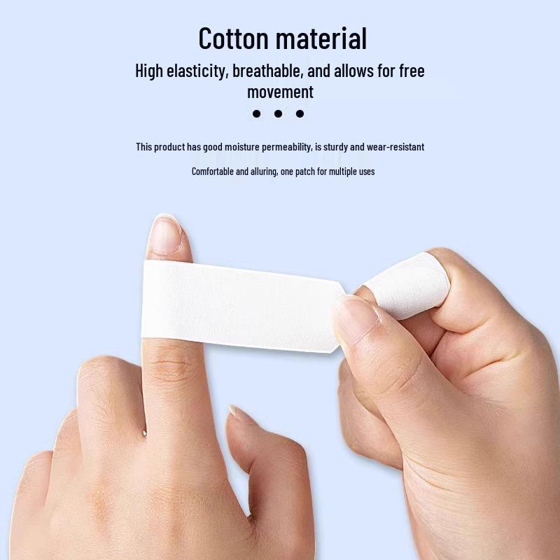 Bangpai Náplasti na praskliny prstů a chodidel, 100/krabička: Prodyšné lepidlo na popraskanou pokožku, vysoká viskozita pro suchost podzimu/zimy.