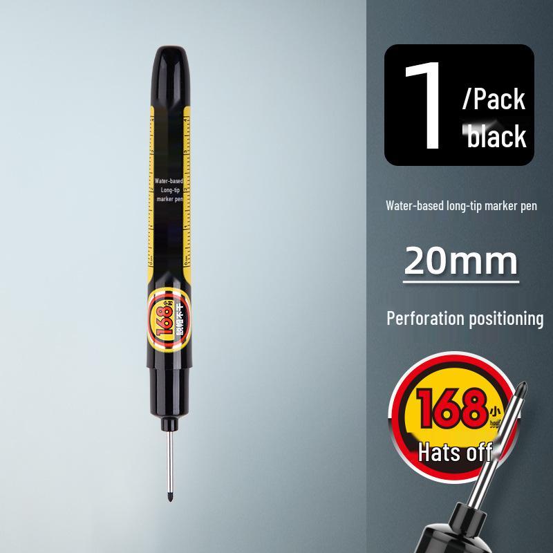 Jinwannian 45mm Oil-Based Deep Hole Waterproof Woodworking Marker Pen