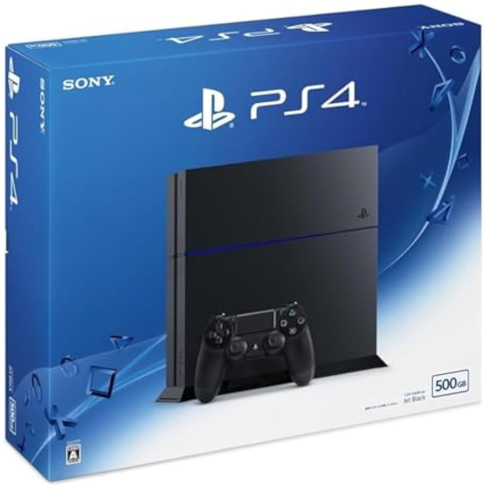 [Odnowiony] SONY Sony PlayStation 4 500GB CUH-1200AB01 Jet Black PS4 PlayStation 4 PlayStation ...