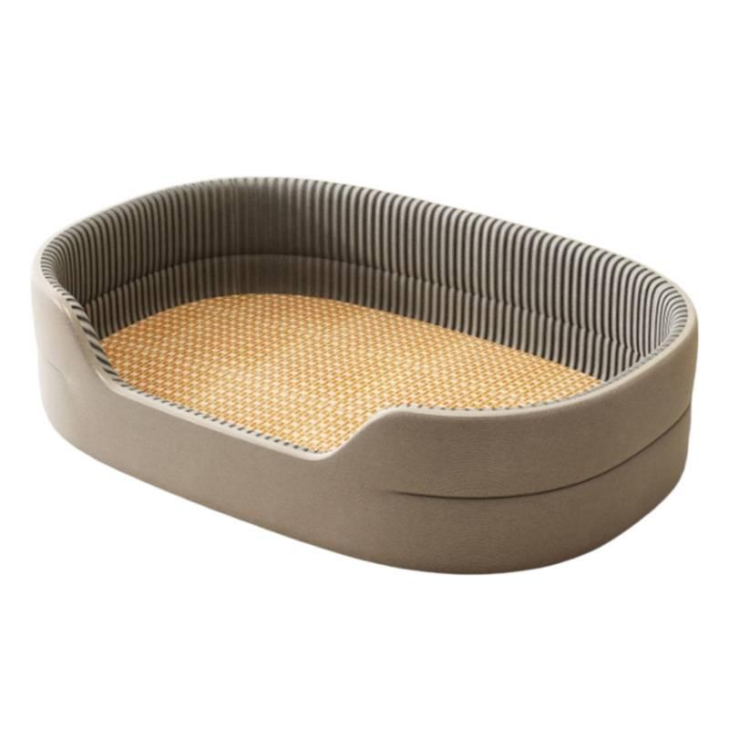 Universal Four Seasons Dog Bed with Cooling Mat for Small to Large Dogs