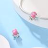 Authentic Original Copper Metal Charm Bead Components Luxury Pink Octopus Bead Component Necklace Bead Components Compatible With Bracelet High