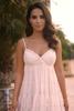Rumi - airy mini dress in sand tone