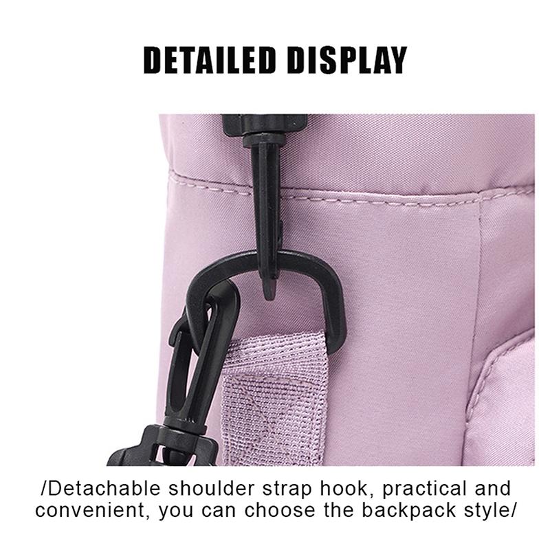 Tragbare Wasserflaschentasche mit verstellbarem Riemen Thermobecher Isolierte Schutzhülle Handytasche Outdoor-Sport-Reisetasche