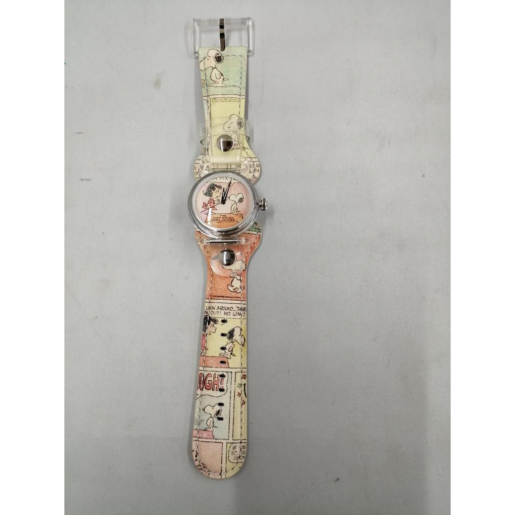 Used MARC JACOBS Snoopy quartz watch