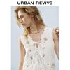 UR 2025 Summer Women's Boho Floral Multi-Strap Vest