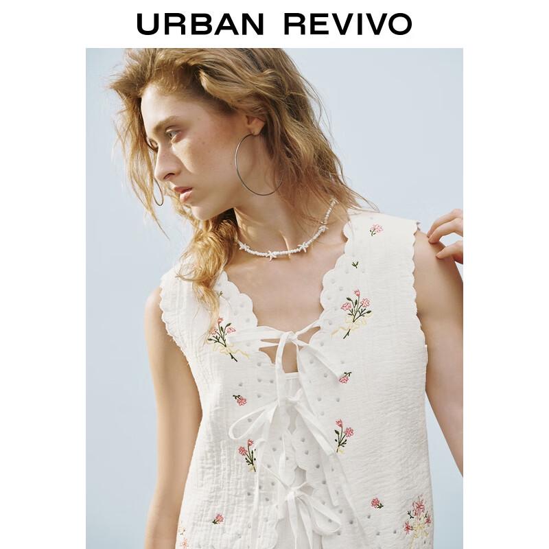 UR 2025 Summer Women's Boho Floral Multi-Strap Vest