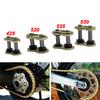Motorcycle Gold Oil Seal Chain Buckle 428 520 525 530 with O-ring Chain Lock Motorcycle Buckle Connecting Rod Chain Joint Chain