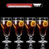 HANDUNYOU 500ml Reinforced Glass Drink Cup Set (4-Pack)