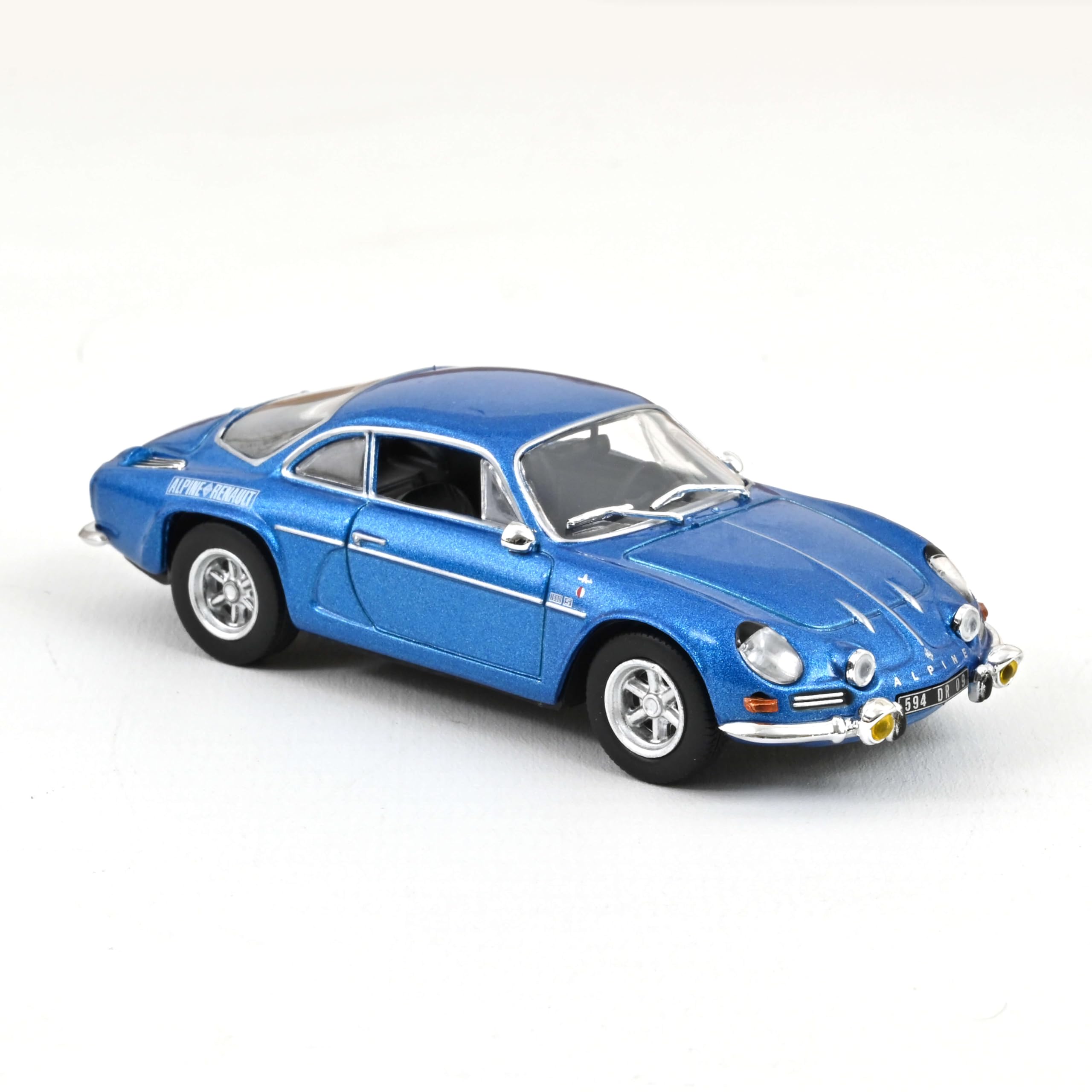 Norev Alpine A110 1600S 1973 Alpine Blue Side Logo 1/43