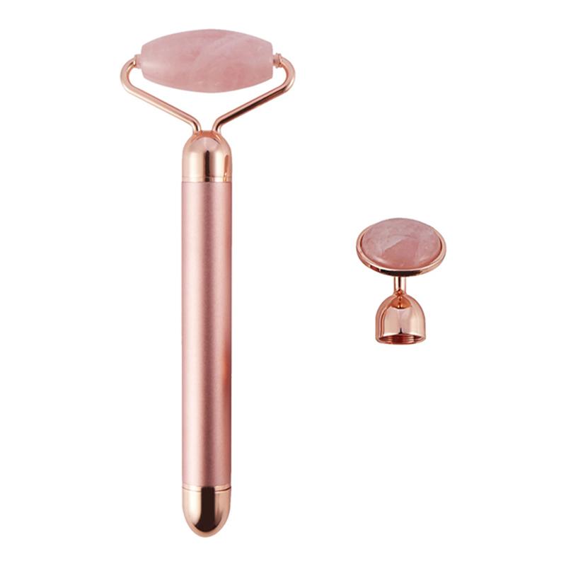 2 Piece Set Roller & Gua Sha for Face Neck Eye Resin Facial Massage Instrumenr Health Care Scraping Board Beauty Skin Care Tools